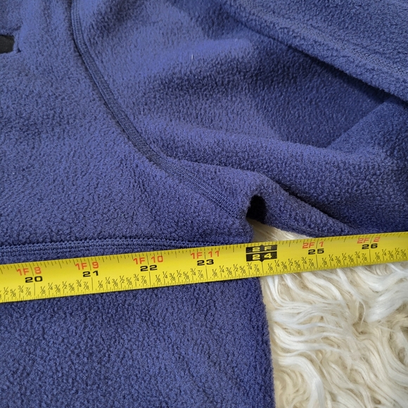 Vineyard Vines Mens Harbor Fleece Quarter-Snap Navy Size Large - Picture 8 of 15